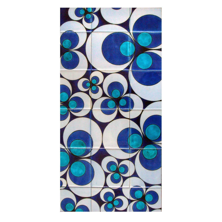 Cintemani Patterned Iznik Tile Panel