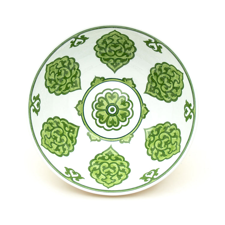 Muradiye Mosque Patterned Iznik Ceramic Footed Bowl