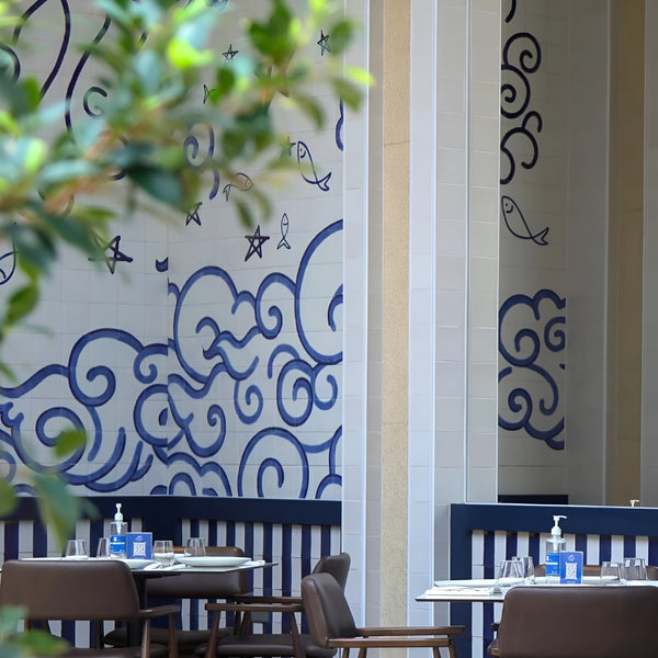 Em Sherif Sea Café Bahreyn İznik Çini Projesi