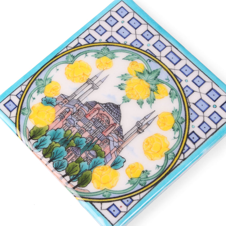Ayasofya Desenli İznik Çini Karo