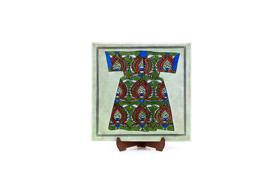 Kaftan Desenli İznik Çini Karo - Karolar