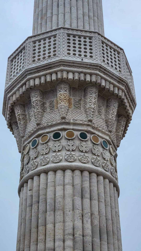 Kurtuluş Camii Gaziantep Minare Çinileri Restorasyonu