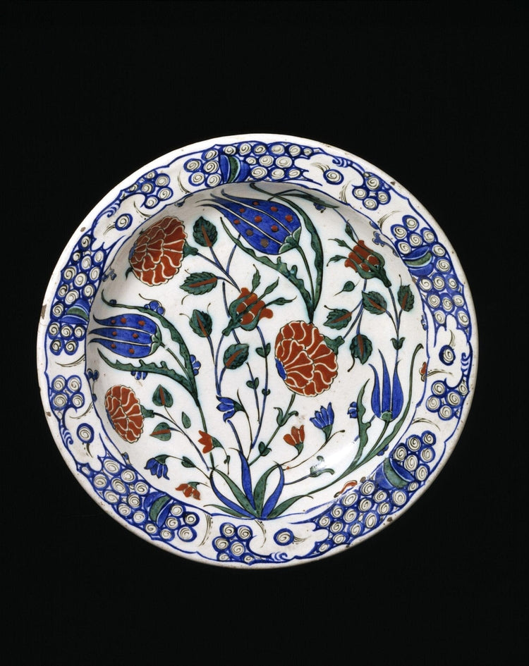 Rönesans Müzesi İznik Çini Tabak Replika No.2 - Tabaklar