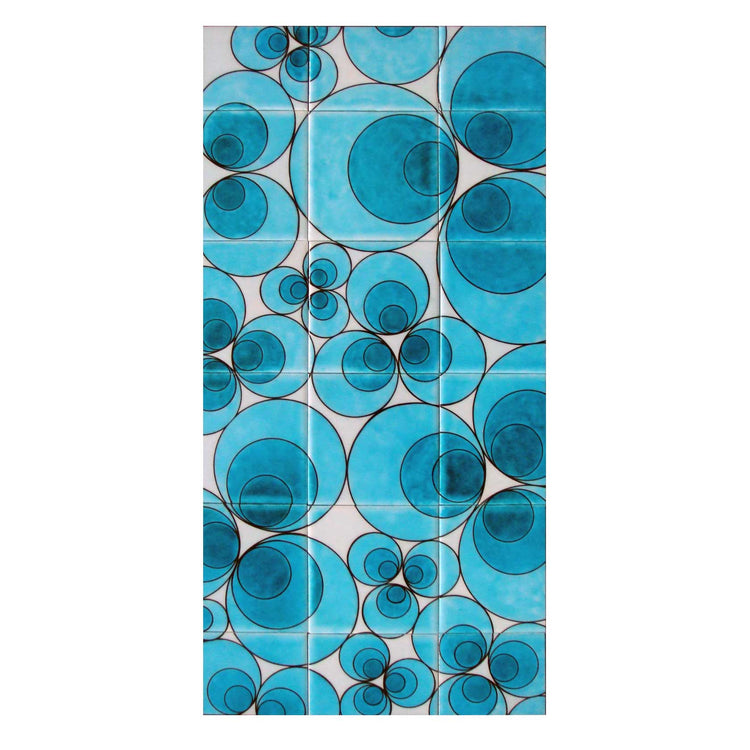 Cintemani Patterned Iznik Tile Panel