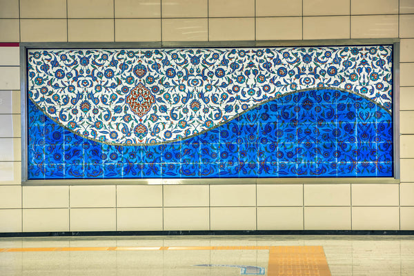 Ünalan Metro İstasyonu İznik Çini Projesi